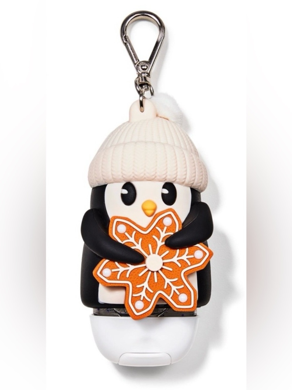Bath and body works Cookie Penguin Light-uphabd sanitizer holder